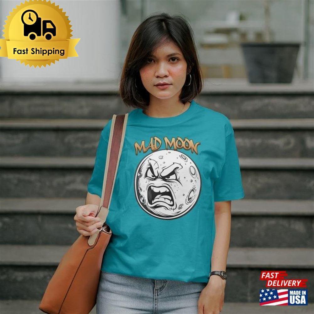 Mad Moon Shirt For Men Women Full Tshirt Gifts Graphic Tees Classic